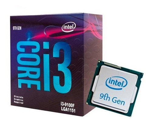 Procesador Intel Gamer Core I3 9100f 4.2ghz 4 Nucleos