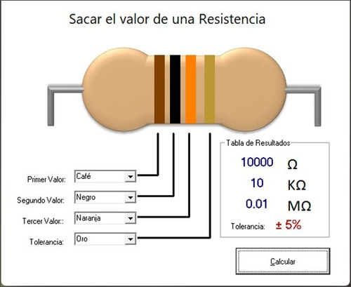 Software Para Conocer El Valor De Resistencias Electrónicas