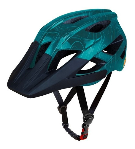 Capacete Asw Bike Accel Frontier Verde Bicicleta Montain Bik