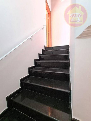 Imagem 9 de 25 de Sobrado À Venda, 136 M² Por R$ 590.000,00 - Canto Do Forte - Praia Grande/sp - So0767
