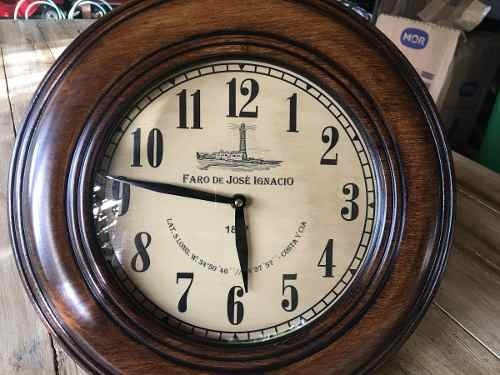 Imagen 2 de 2 de Reloj Tipo Antiguo Faro José Ignacio Punta Del Este Campana