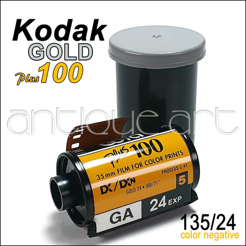 A64 Rollo Kodak Gold Plus 100 Iso Pelicula Negativa 35mm 24