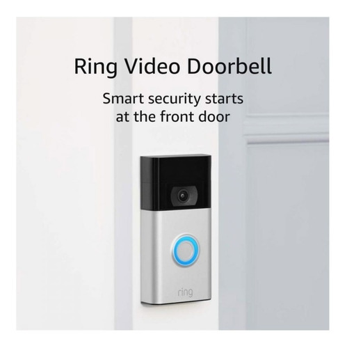 Imagen 5 de 7 de Timbre Ring Video Doorbell Instalación Fácil Batería Wifi
