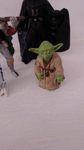 Star Wars Figura Dark Vader, R2d2, C3po,boba Feet,yoda 2004 (Usado)