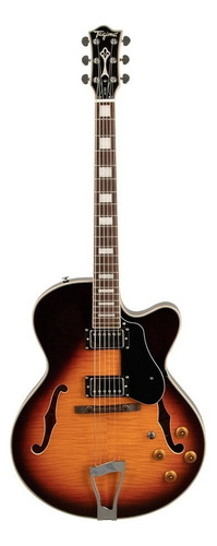 Guitarra Tagima Jazz 1900 Vsb Vintage Sunburst Semi Acústica