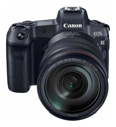 Imagen 2 de 5 de Canon EOS Kit R + lente 24-105mm IS USM sin espejo color negro