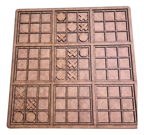 Super Ta Te Ti - Juego De Mesa