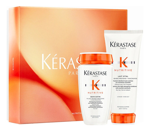 Pack Nutritive Shampoo 250ml + Acondiconador 200ml Kerastase