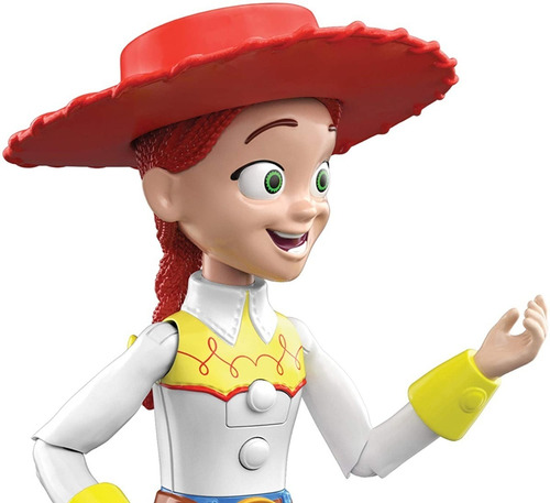 Imagen 5 de 6 de Figura Jessie La Vaquera Toy Story 4, Frases En Español