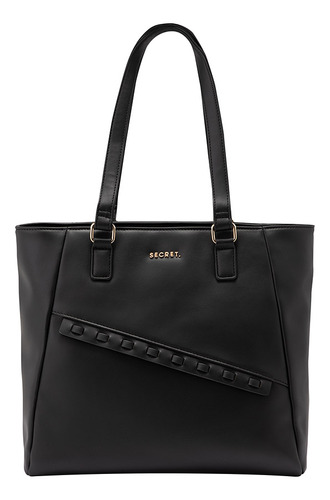 Cartera Tote Secret Budapest Fw24 Negro L