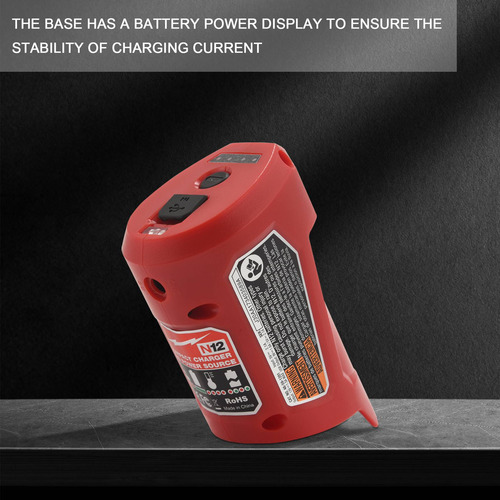 Cargador De Batería Usb Portátil X4 Y Fuente De Alimentación