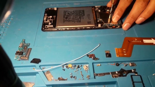 Imagen 3 de 10 de Pantalla Para A71 Oled Con Marco+ Pegamento+ Kit De Desarme