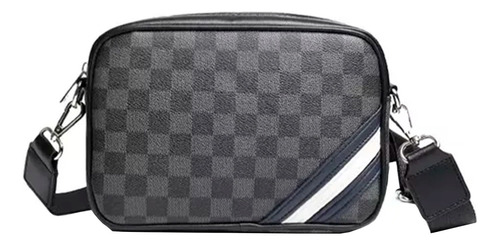 Bandolera De Viaje C/ Bolsa Accesorio Hombre Neceser Negro