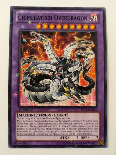 Chimeratech Overdragon - Starfoil Rare    Sp14