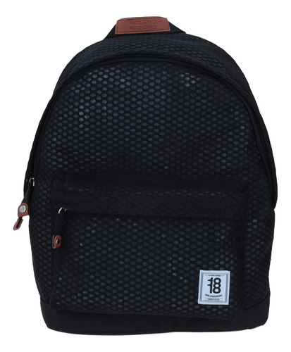 Mochila Mediana Negro Chenson 1818 Luder Porta Laptop De Has