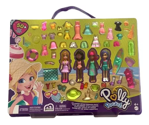 Conjunto e Boneca - Polly Pocket - Aventura Subaquática de Sereia