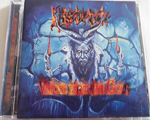 Cd Usurper - Visions From The Gods Black Thrash Metal Sabbat