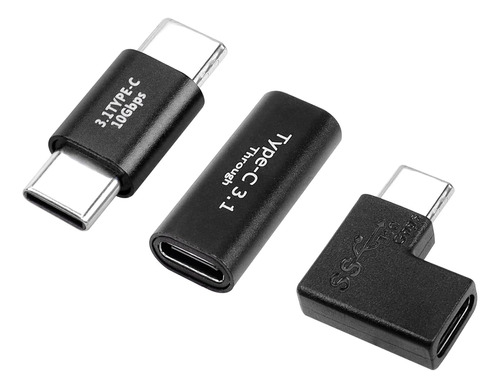 Usb C 3.1 90 Grados Macho A Hembra Adaptador Usb C Macho A H