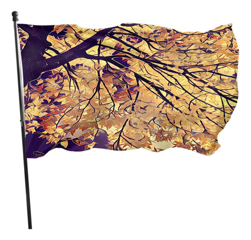 Ibiliu Bandera De Otoño De 3 X 5 Pies Al Aire Libre, Hermoso