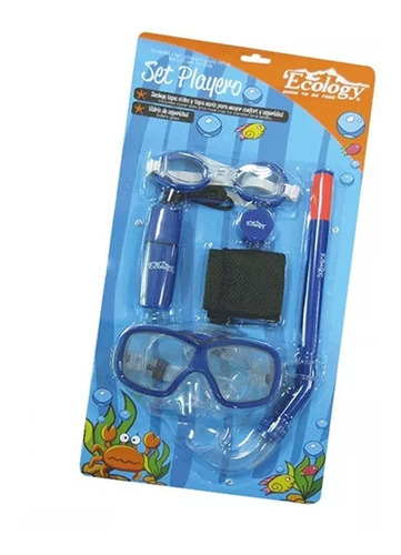 Gafas De Natación Y Accesorios De Piscina Ecology Azul