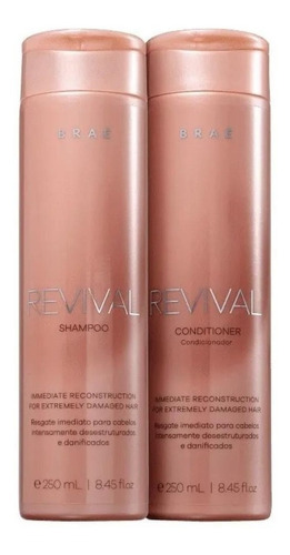 Braé Kit Revival Shampoo + Condicionador 250ml 