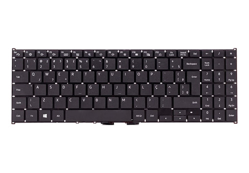 Teclado Para Notebook Samsung Book Np550xcj-xs2br | Abnt2