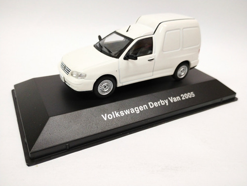 Volkswagen Collection - Derby Van 2005 Miniatura + Fascículo Cor Branco