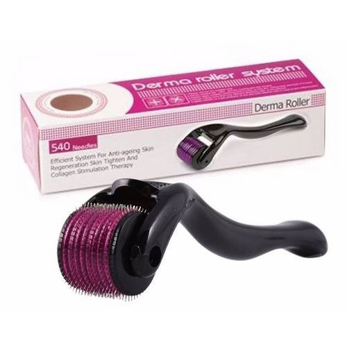 Dermaroller Derma Roller 1,0mm 540 Agulhas Celulite Cicatriz