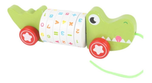 Cocodrilo Juguete Arrastre Cognitivo Para Niños Y Bebes