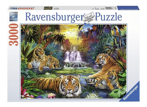Puzzle Ravensburger 170579 Tigres 3000 Pza Milouhobbies