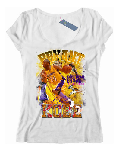 Remera Mujer Kobe Bryant Nba Lakers 24 1970-2020 Kb35 Dtg 