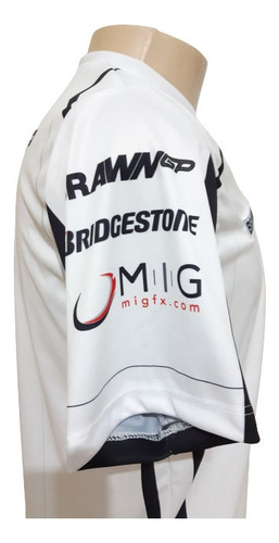 Imagem 3 de 4 de Camiseta Barrichello Brawn - Branca
