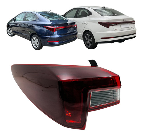 Lanterna Traseira Hb20 Sedan 2023 2024 2025 Sem Led Nova