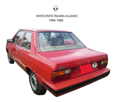 Cubretablero Parte Trasera Renault Alliance 1984 / 1986.