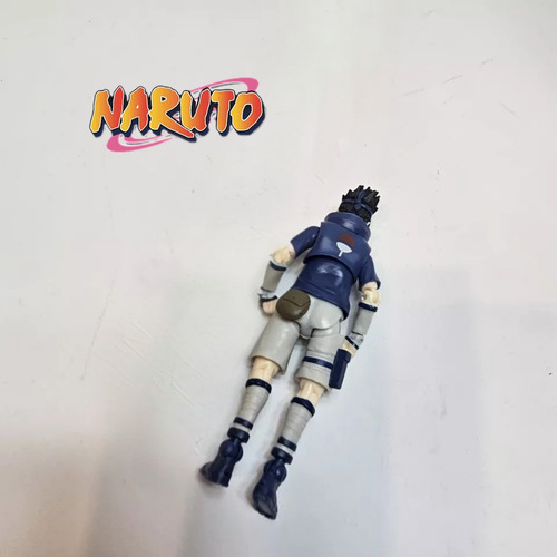 Boneco Naruto Sasuke Articulado Bandai 12cm F0136-4a Fun