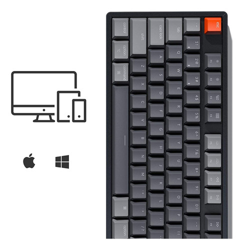 Keychron K8 Teclado Mecánico Inalámbrico Bluetooth/usb, Inte