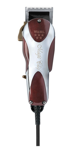 Cortadora de pelo Wahl Professional 5 Star Magic Clip 8451 plata y roja 220V