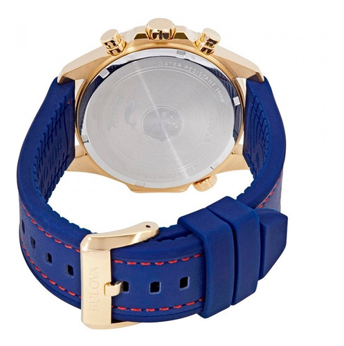 Relógio Masculino Pulseira De Couro Bulova Original 97b168