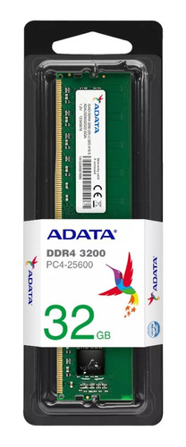 Memoria Ram Pc Adata Premier Dimm Ddr4 32gb 3200mhz *