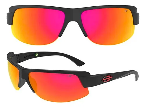 Oculos Sol Mormaii Gamboa Air 4 Preto Fosco/cinza Revo Verme
