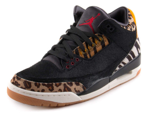 Nike Air 3 Retro Animal Instinct Negro Multi-oscuro