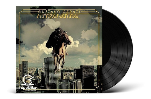 Gustavo Cerati - Fuerza Natural - Lp Doble Sellado Nuevo