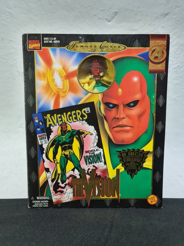 Visión  Marvel Famous Cover Series Toy Biz Vintage 