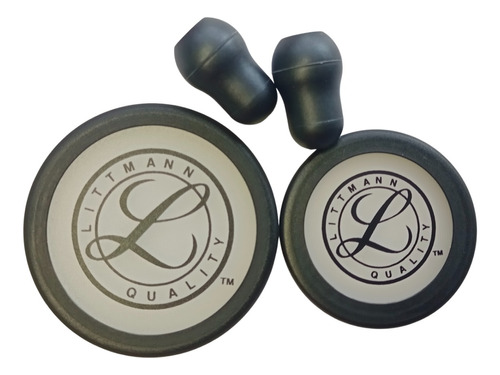 Diafragma Olivas Littmann Classic Iii Y Cardiology Iv Negro 