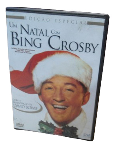 Dvd Midia Fisica - Um Natal Com Bing Crosby - Original (Usado)