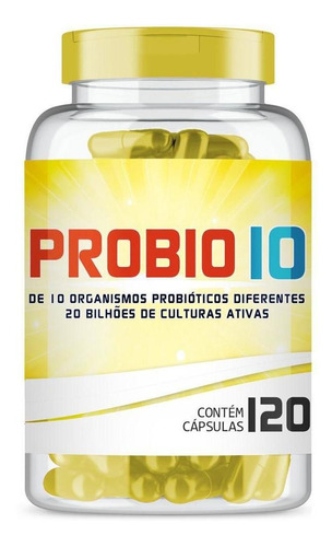 Probio 10 Probiotico Com 120 Cápsulas