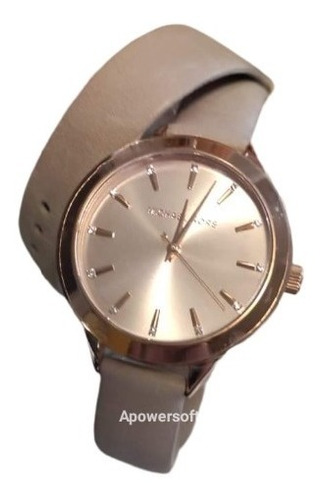 Reloj Mk, Original Doble Correa De Piel Mk2554