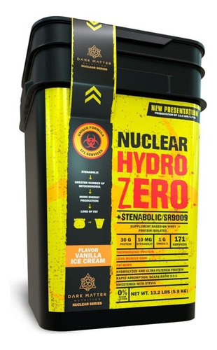Nuclear Hydro Zero Dark Matter 13.6 Lbs Sabor Vainilla