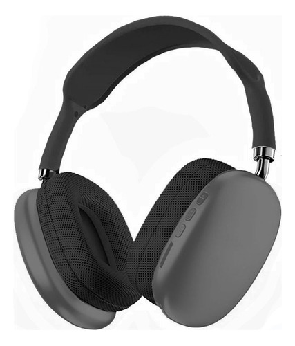 Fone De Ouvido Headphone Bluetooth Musica Ergonômico On-ear Cor Preto