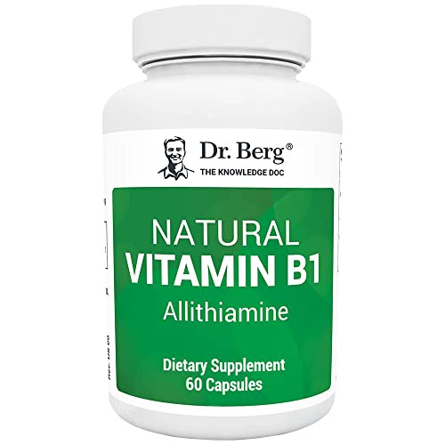 Suplemento De Dr. Berg De Vitamina B1 - La Tiamina B1 78r82